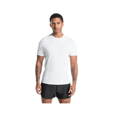 Gymshark Running T Shirt Slim Fit White
