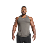 Gymshark Shadow Seamless Stringer Slim Fit Meteor Grey