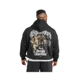 Gymshark Strength Department Animal Oversized Hoodie Black