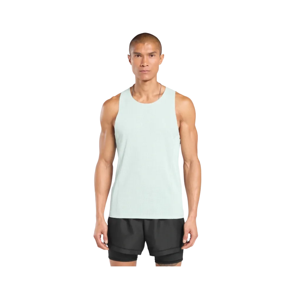 Gymshark Running Tank Slim Fit Cool Blue