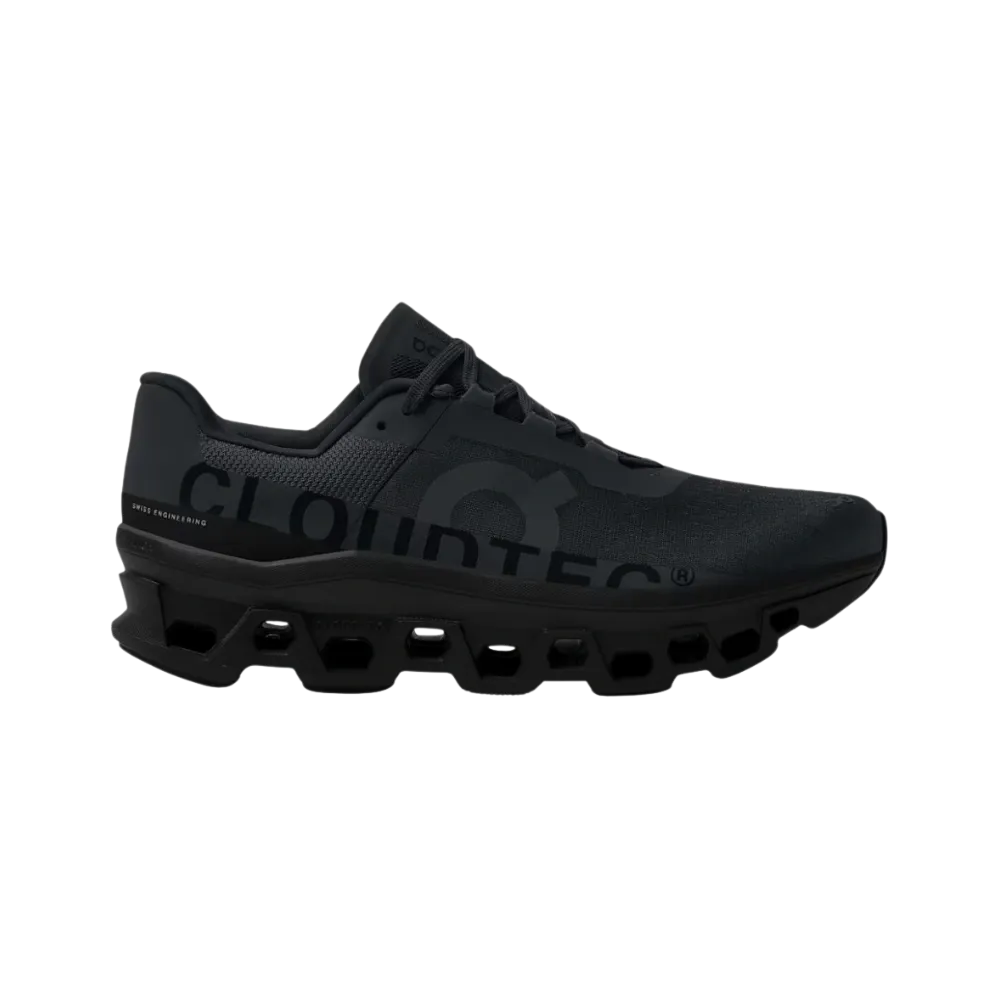 Cloud Monster All Black On Running