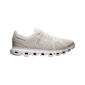 On Running Cloud 6 Pearl | White