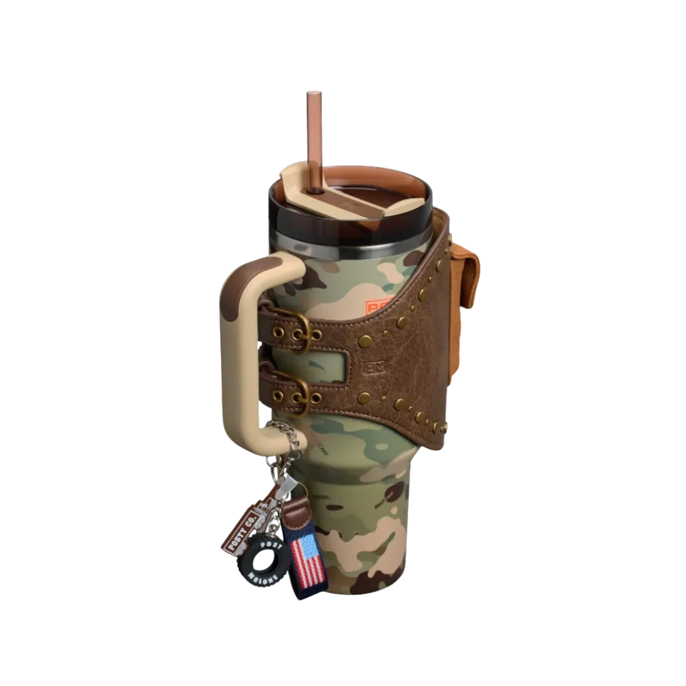 The Post Malone x Stanley Quencher H2.0 FlowState™ Tumbler with Country Belt