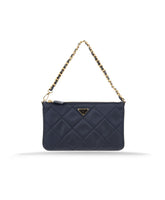 Saffiano Women's Clutch Bag with Chain