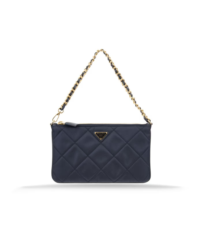 Saffiano Women's Clutch Bag with Chain