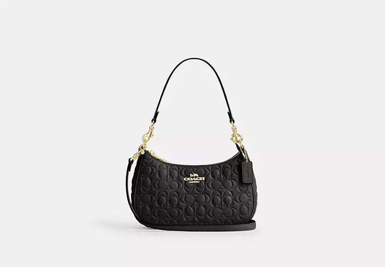 Coach Teri Shoulder Bag In Signature Leather - Bags | Shop From The Mirage