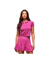 Gymshark Retro Seamless Midi Polo Winning Pink