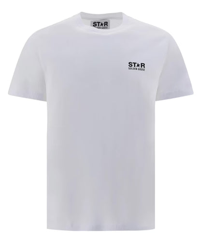 Golden Goose White Logo Star T-shirt