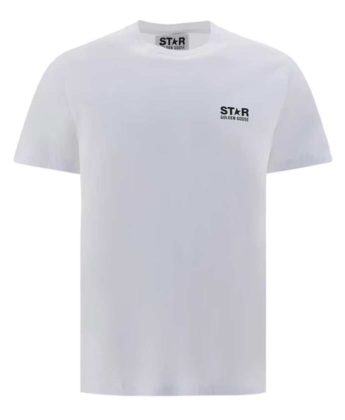 Golden Goose White Logo Star T-shirt