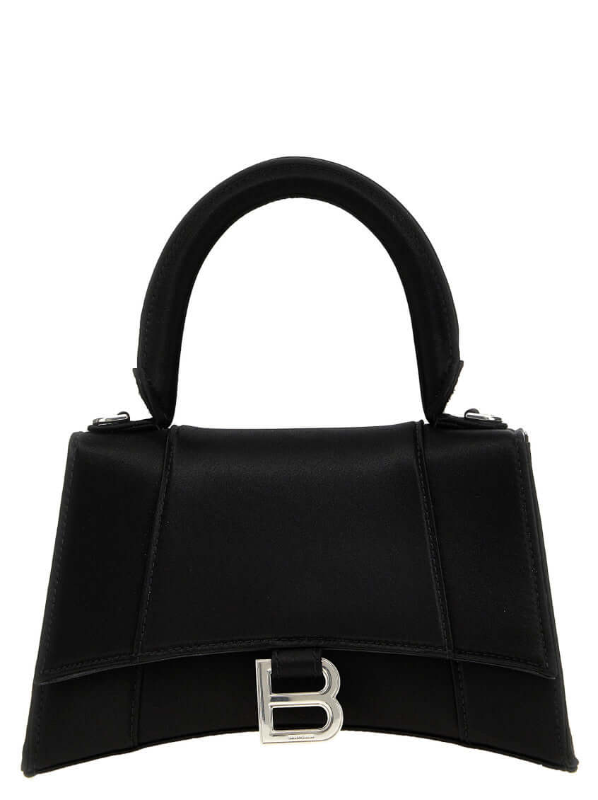 Balenciaga Black Hourglass S Handbag - Size: One Size Bags | Shop From The Mirage
