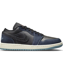 Air Jordan 1 Low Black Dark Obsidian Sail