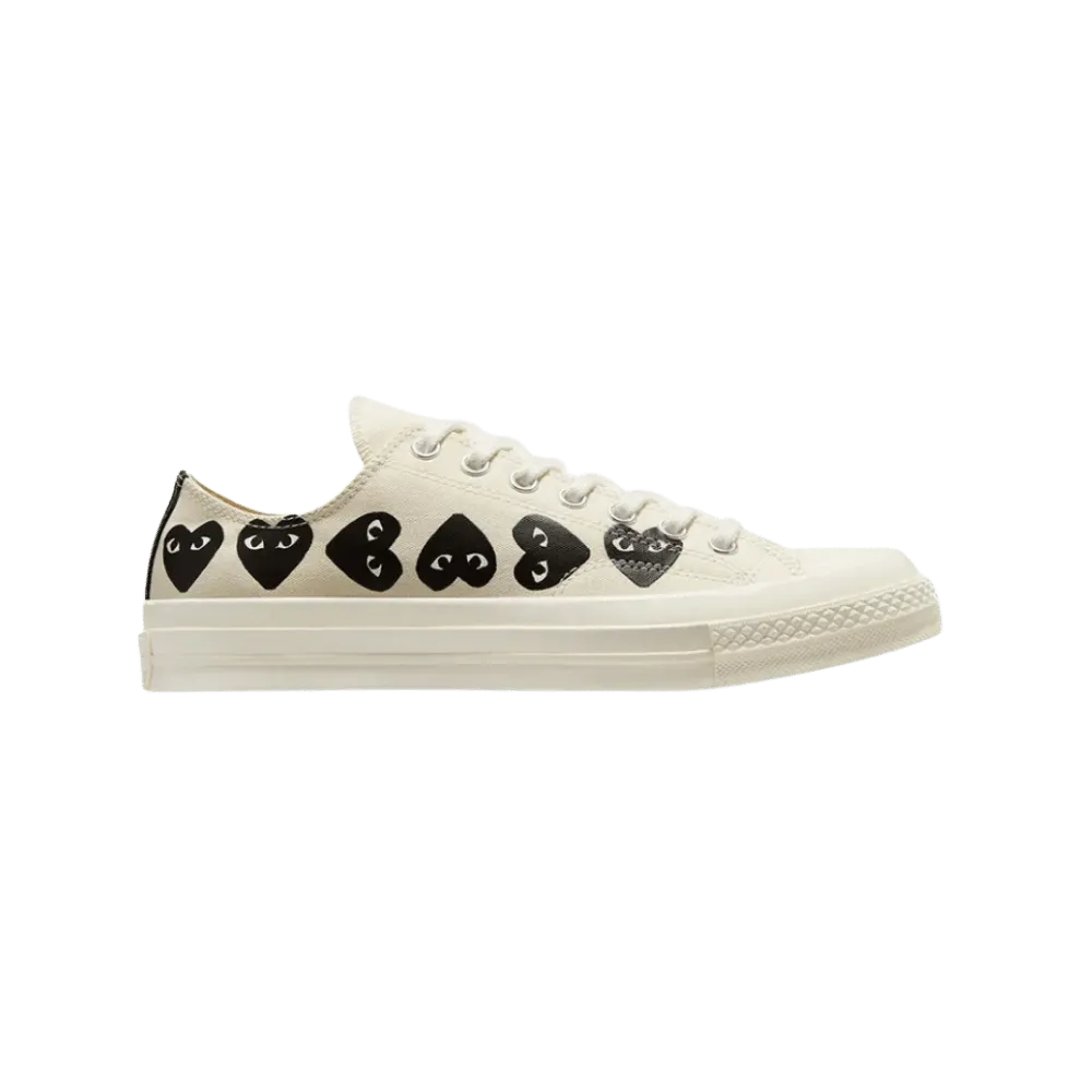 Converse x PLAY Comme des Garçons Chuck 70 Multi Heart 'Beige'