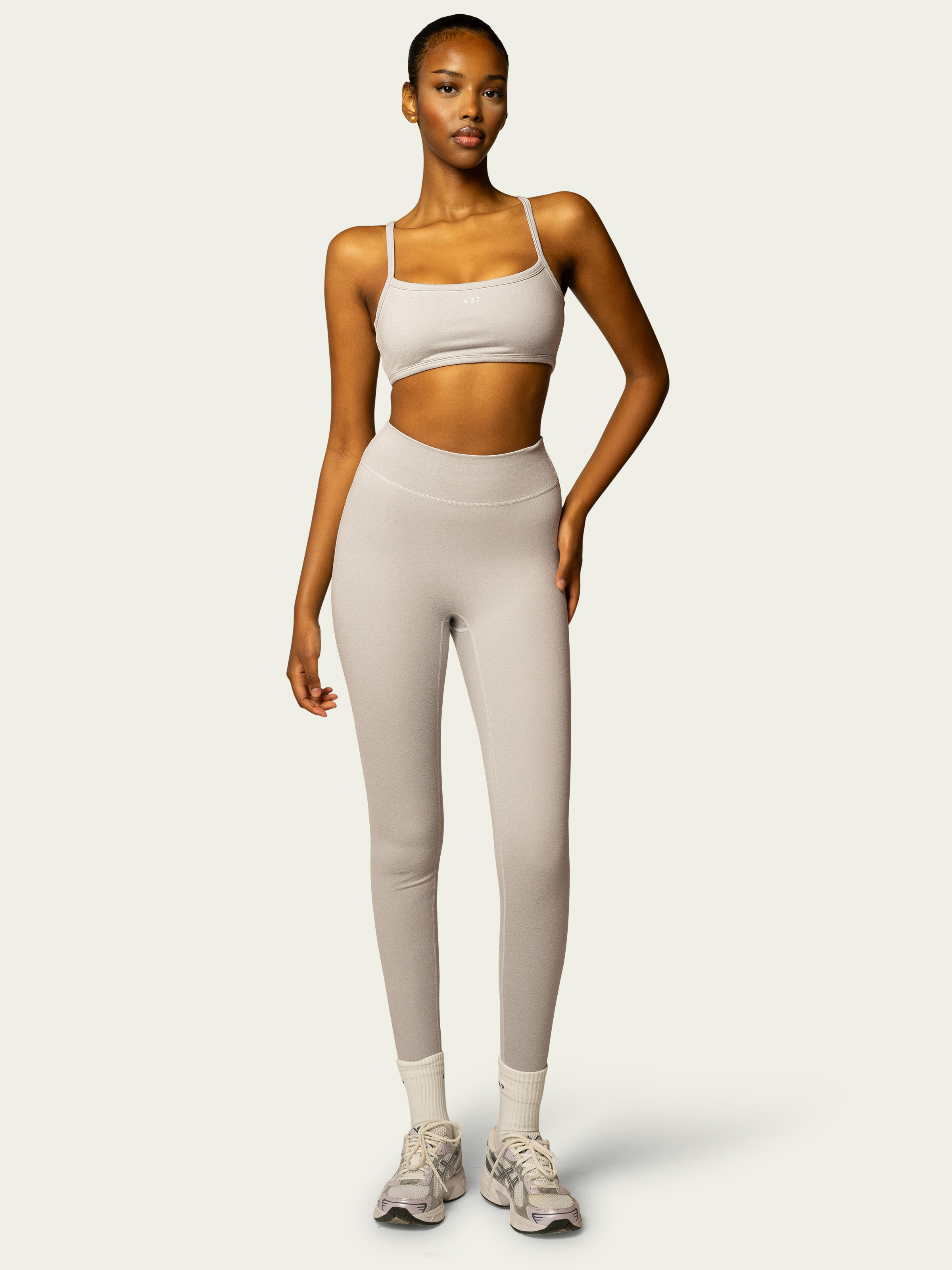 The Essentials Legging / Heather-Grey