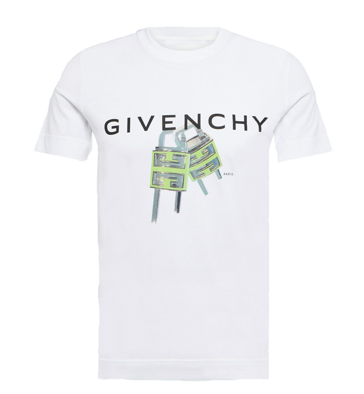 Givenchy Graphic Plug Logo T-Shirt – White