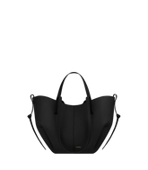 Polene Cyme Mini Edition Textured Black - Size: One Size Bags | Shop From The Mirage