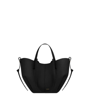 Polene Cyme Mini Edition Textured Black - Size: One Size Bags | Shop From The Mirage