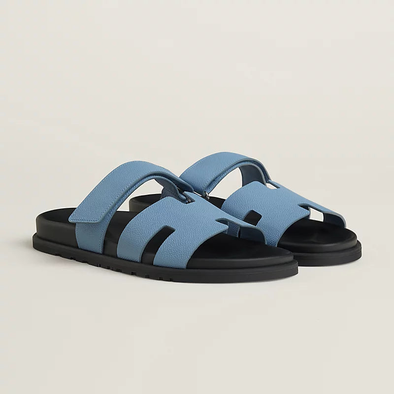 Chypre sandal in Bleu Jeans