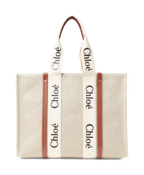 Stylish Shoulder Bag with Logo Print