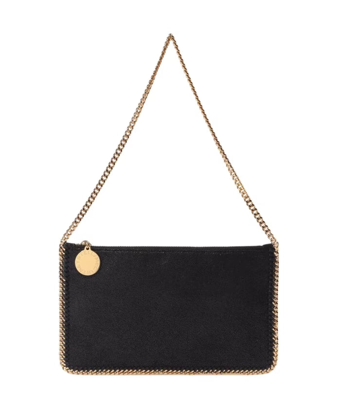 Chain Trim Clutch Bag
