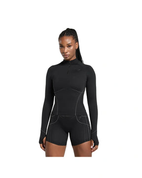 Gymshark Apex Seamless 1/4 Zip Pullover Graphite Grey