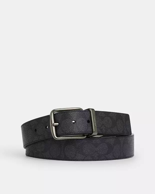 Harness Buckle Cut To Size Reversible Belt, 38 Mm
