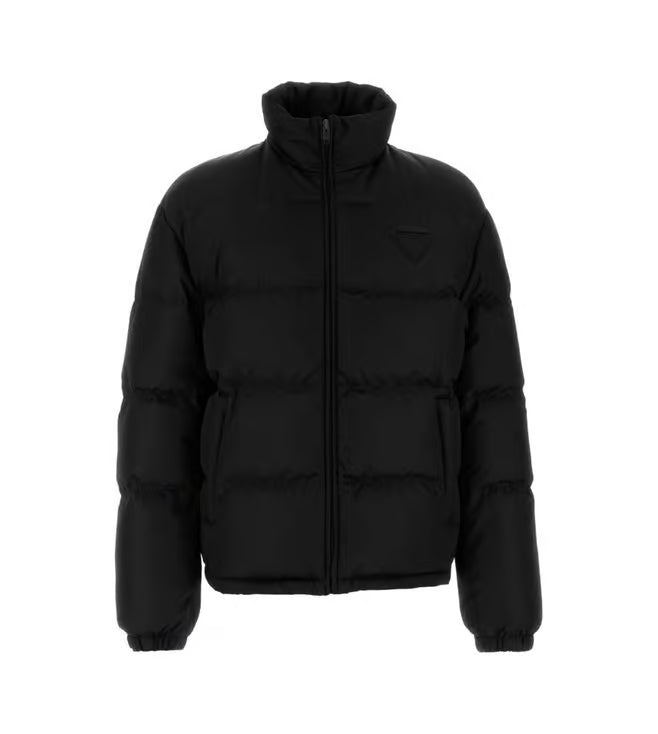 Prada Black Nylon Down Jacket