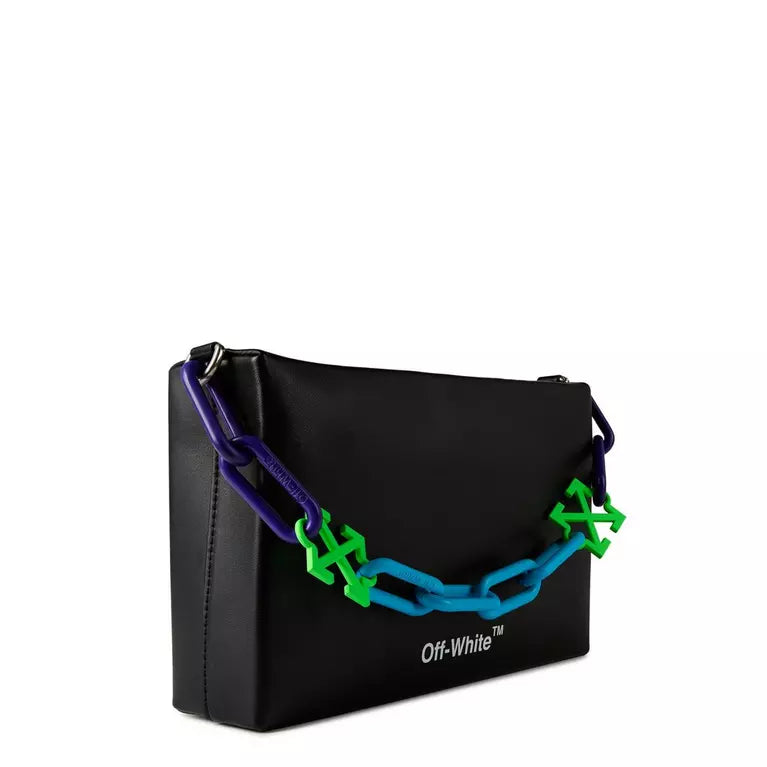Off White Block Met Logo Pouch