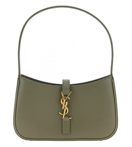 Saint Laurent Grey Le 5 A 7 Mini Shoulder Bag