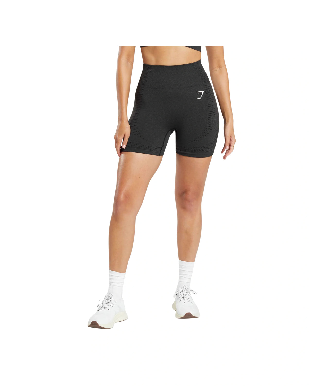 Gymshasrk Vital Shorts compression fit Black Marl