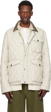 Polo Ralph Lauren Gray 'The Beaton' Quilted Jacket