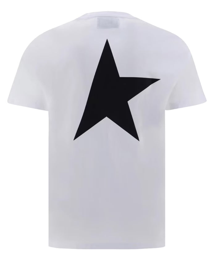 Golden Goose White Logo Star T-shirt