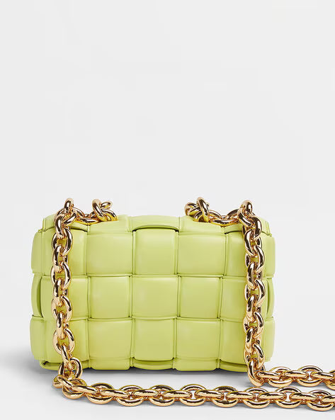 BOTTEGA VENETA Chain Cassette Padded Shoulder Bag