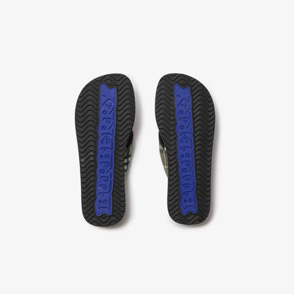 Check Pavilion Sandals