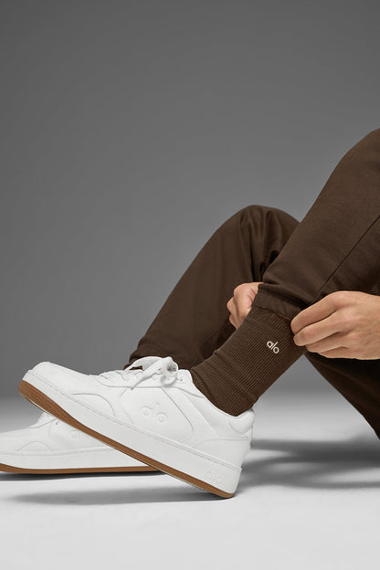 Unisex Half-Crew Understated Sock