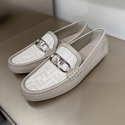FENDI FF Logo Loafers