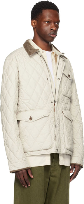 Polo Ralph Lauren Gray 'The Beaton' Quilted Jacket