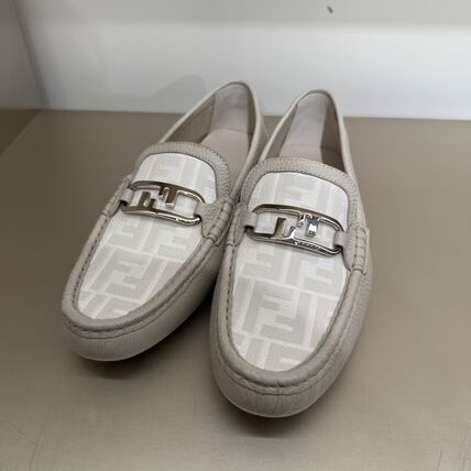 FENDI FF Logo Loafers