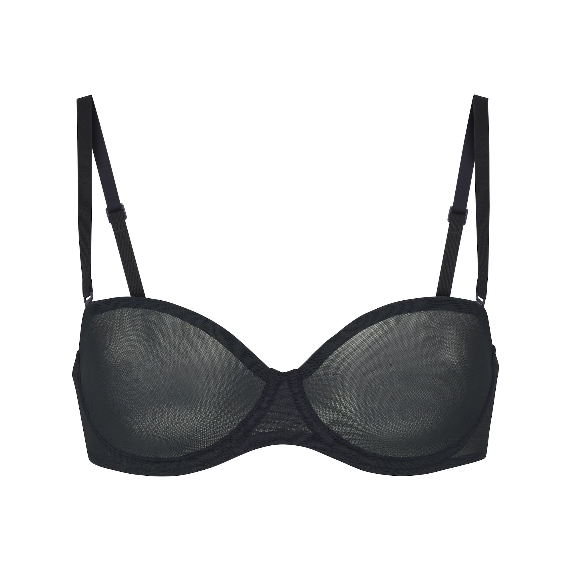 Ultra Fine Mesh Strapless Bra