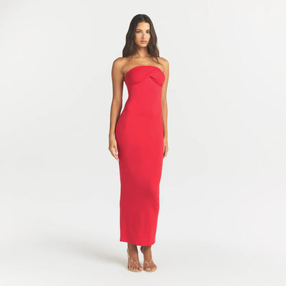 Smooth Layers Convertible Long Dress
