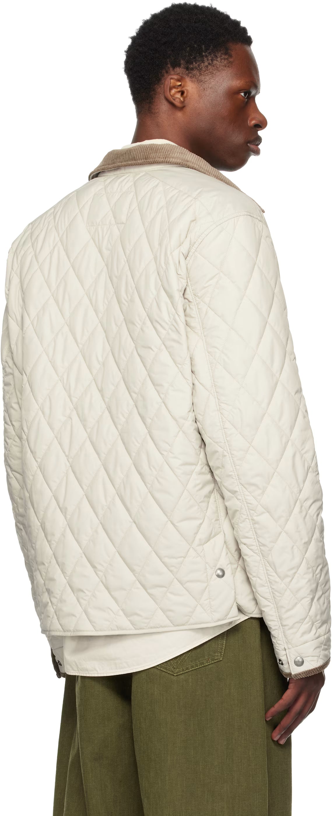Polo Ralph Lauren Gray 'The Beaton' Quilted Jacket