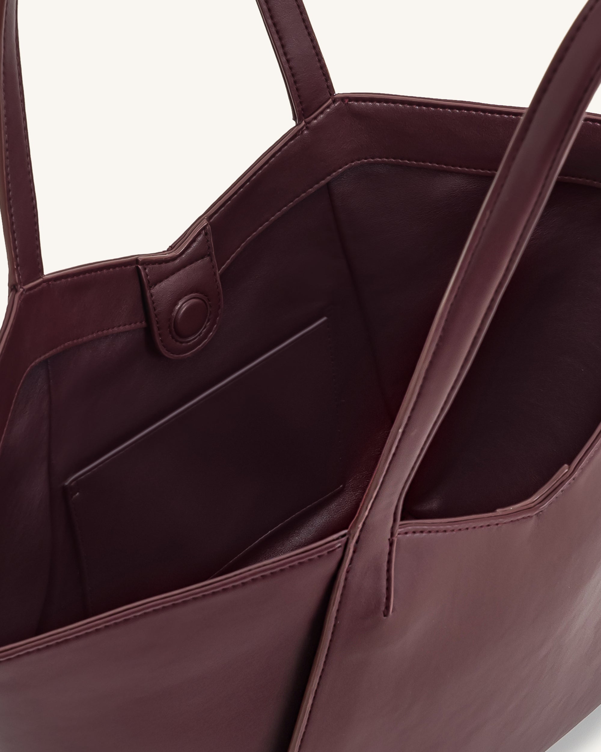 Kiana Large Capacity Tote Bag - Caramel