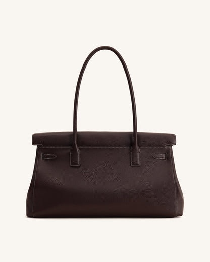 Yara Large Shoulder Bag - Black