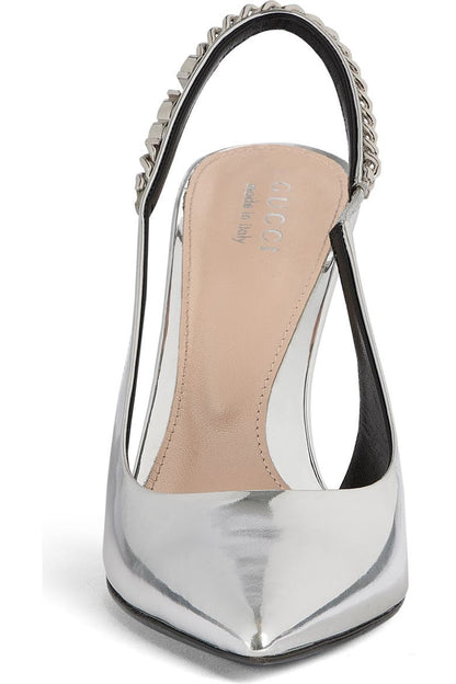 Signoria Pointed Toe Slingback Pump