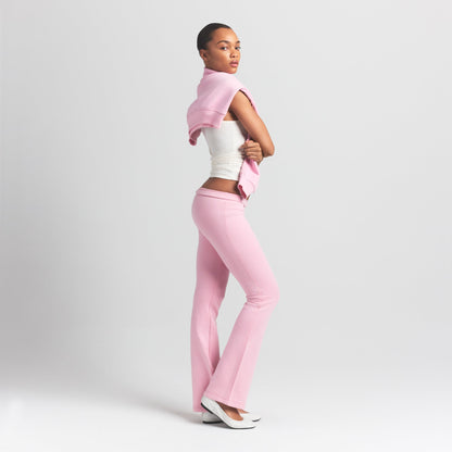 Cotton Fleece Slim Pant