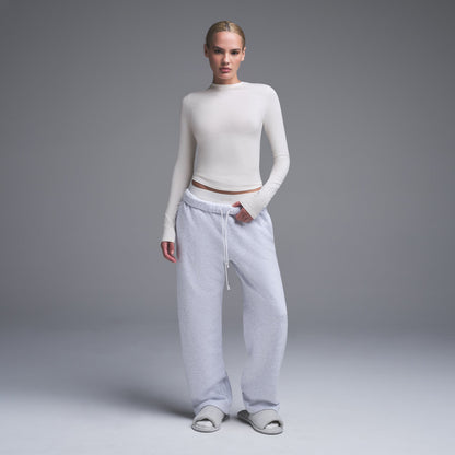 Cotton Jersey Long Sleeve T-shirt