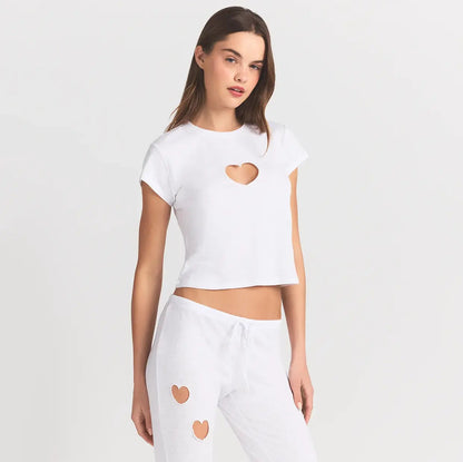 Worn in Jersey Heart Baby Tee