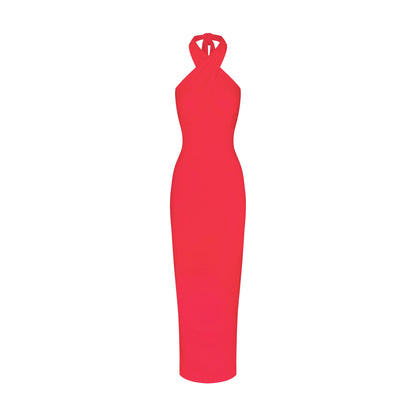 Smooth Layers Convertible Long Dress