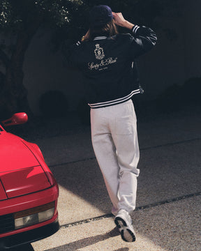 NY Health Club Sweatpant - Heather Gray/Navy