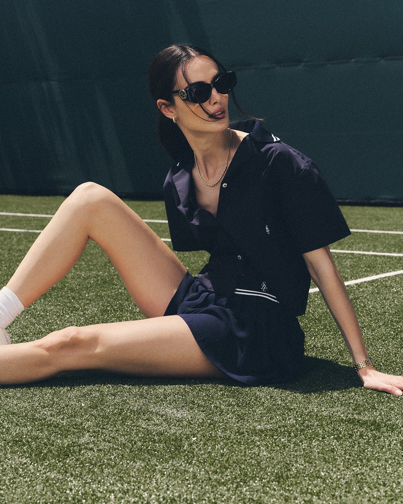 SRC Sailor Shirt - Navy/White