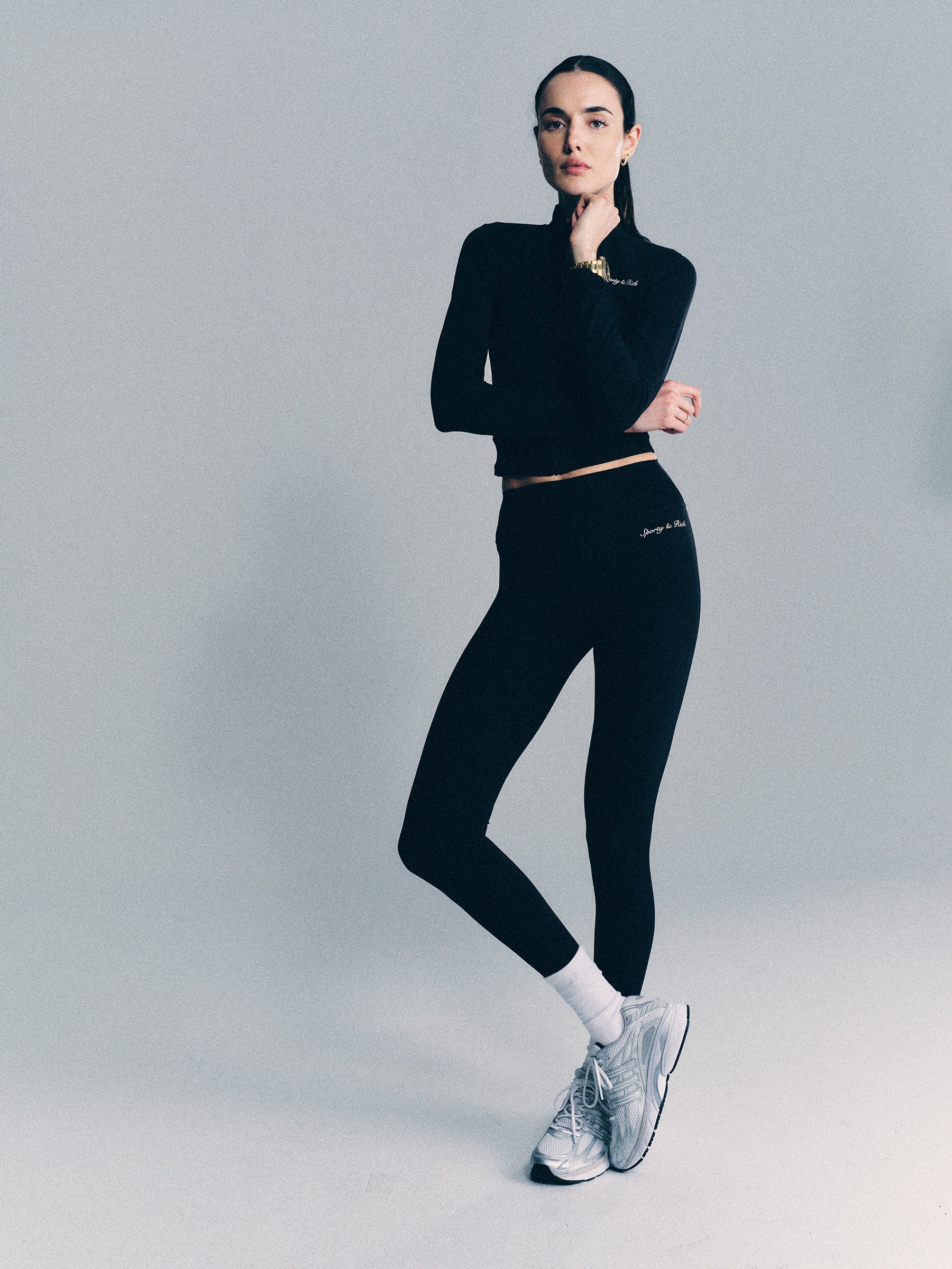 Syracuse Leggings - Black/White